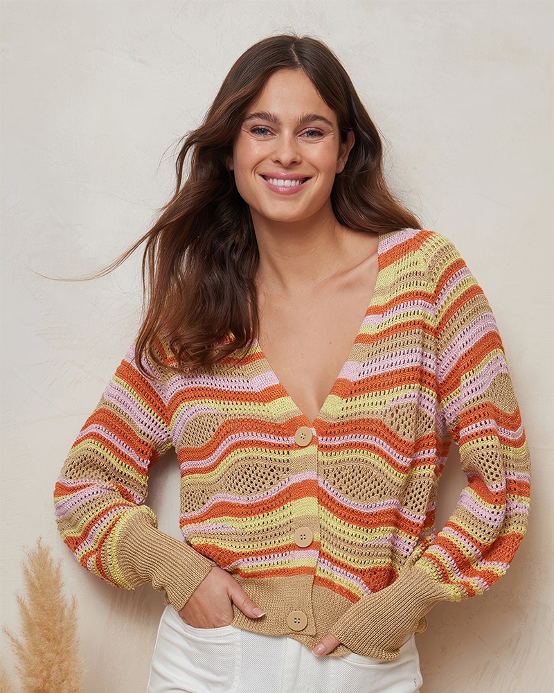 GILET EN CROCHET LAYANE