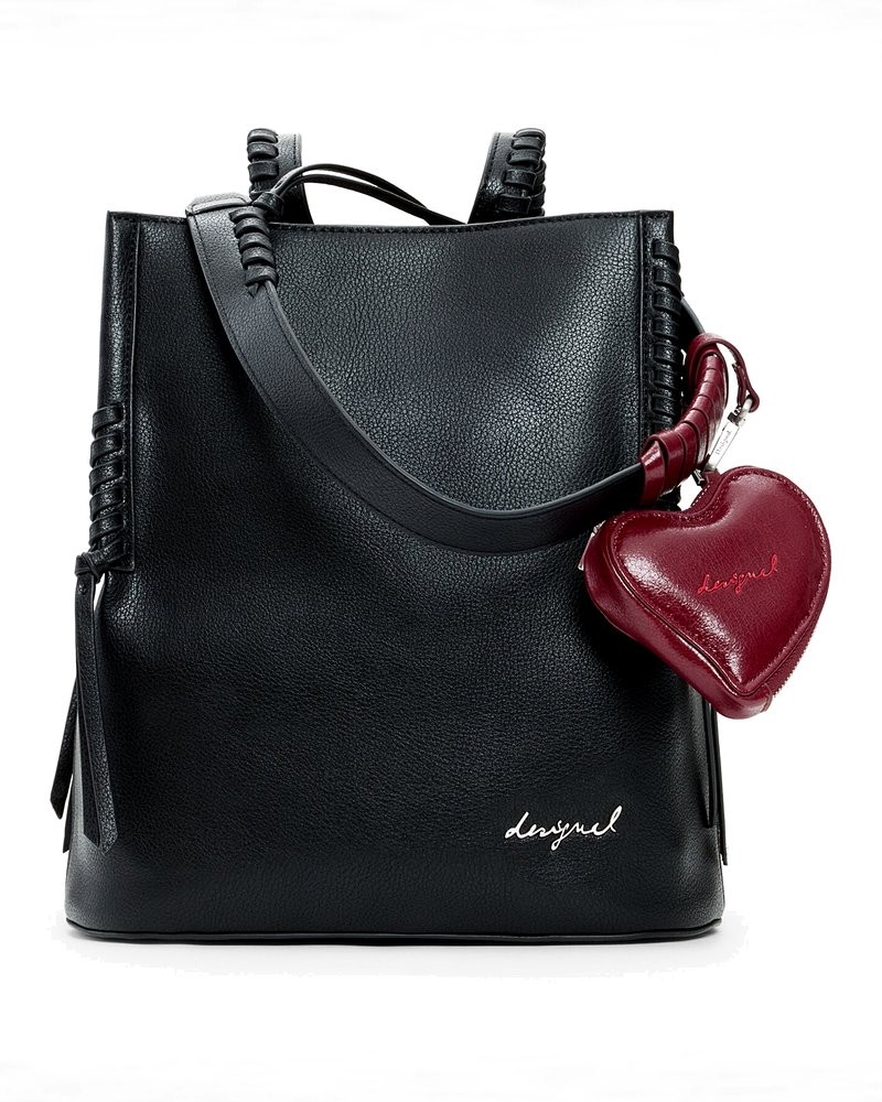 SAC À DOS MOYEN CHARM CŒUR